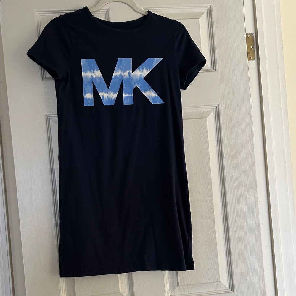 Michael Kors Women’s dress Blue Tie-Dye Logo